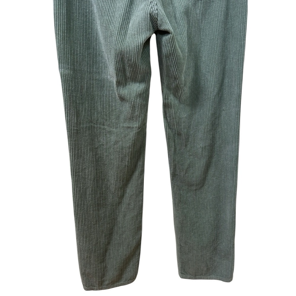 Reformation - Women’s  ‘Cynthia’ Straight Corduroy Pants in Moss Green, Size 27 - Picture 8 of 13